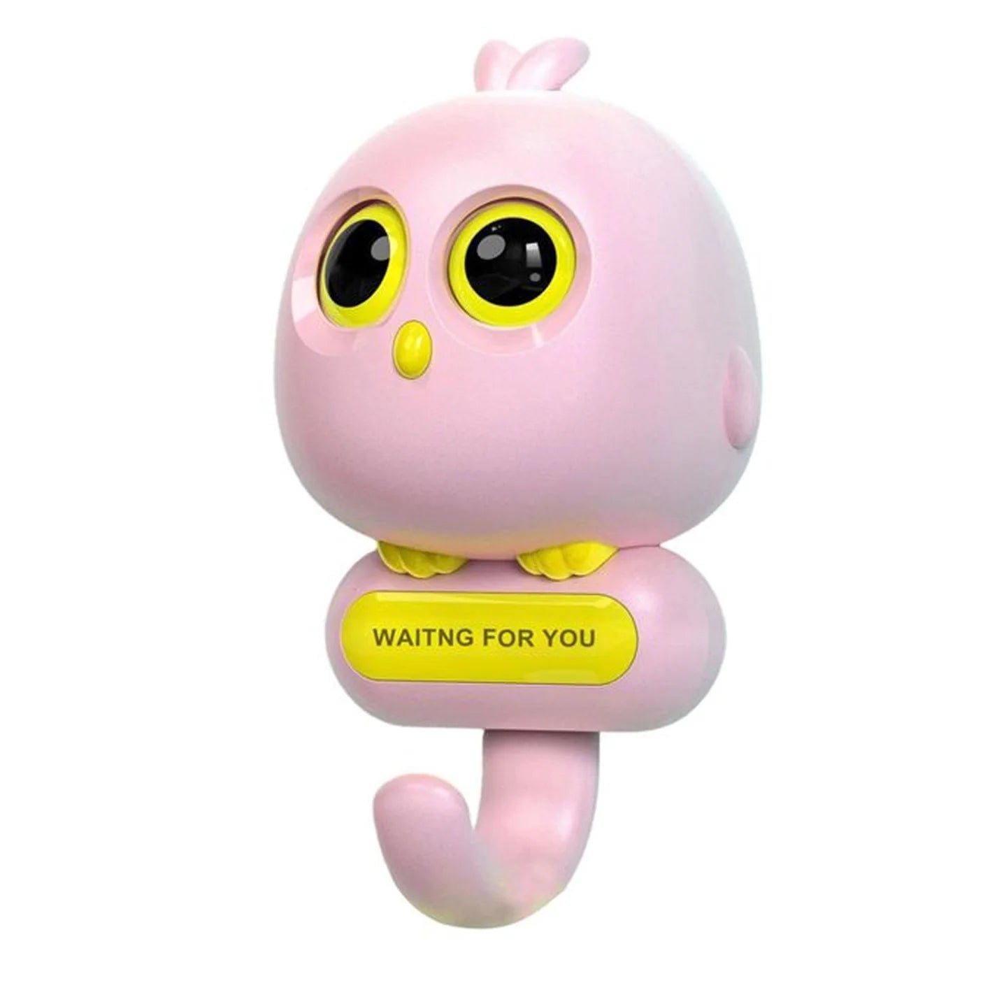 Cute Owl Wall Hook | Automatic Blinking Eyes | Self-Adhesive & Multi-Purpose Organizer