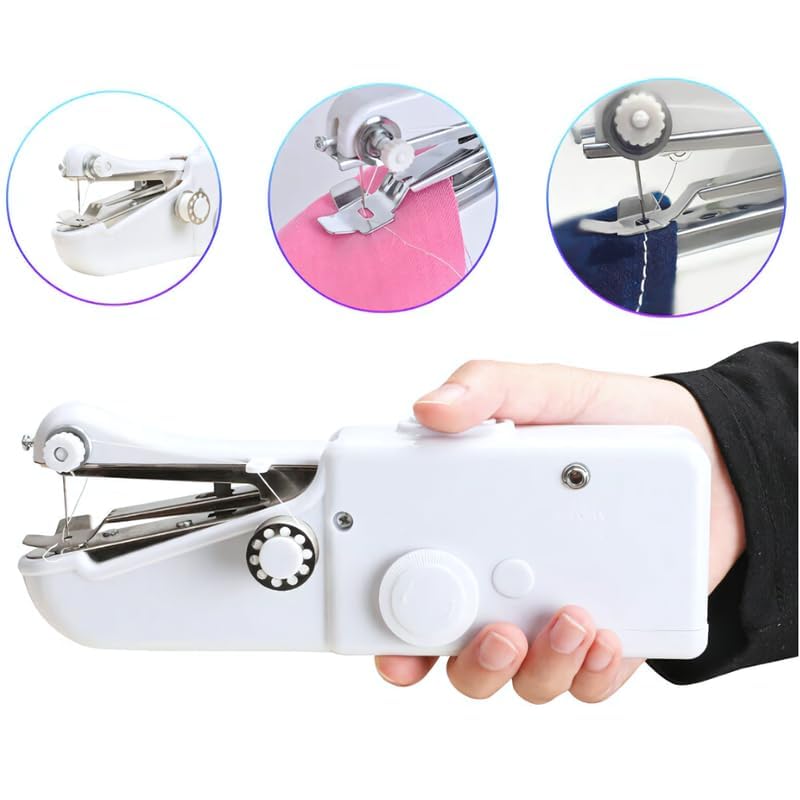 Handheld Portable Mini Electric Cordless Sewing Machine for Beginners