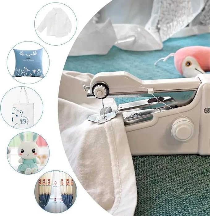 Handheld Portable Mini Electric Cordless Sewing Machine for Beginners