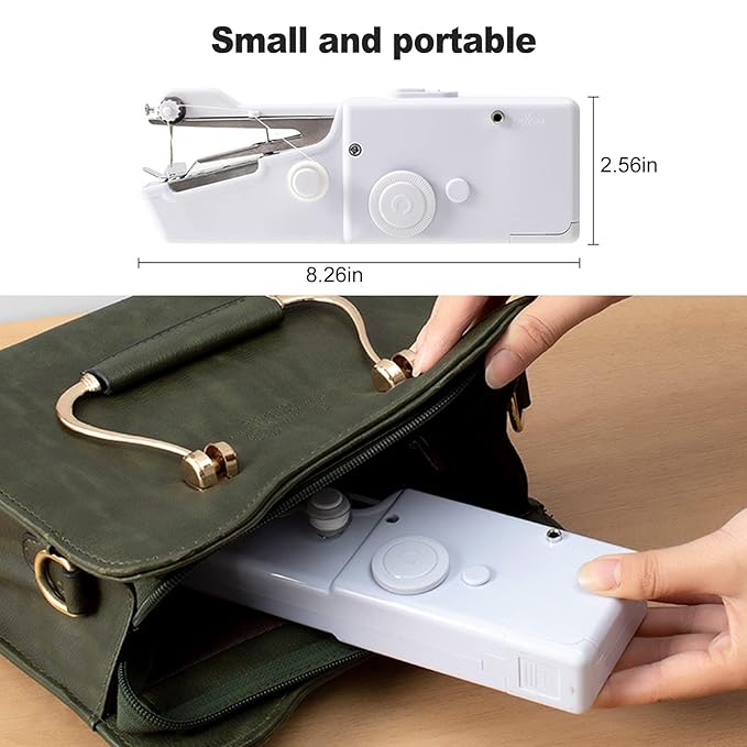 Handheld Portable Mini Electric Cordless Sewing Machine for Beginners