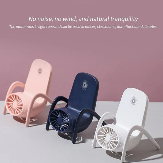 Portable Mobile Phone Holder Fan Personal Fan Multi- Function Fan Handheld Charging Fan (Battery Not Include)